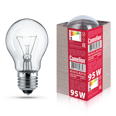 Лампа накаливания - 95 A CL E27 G