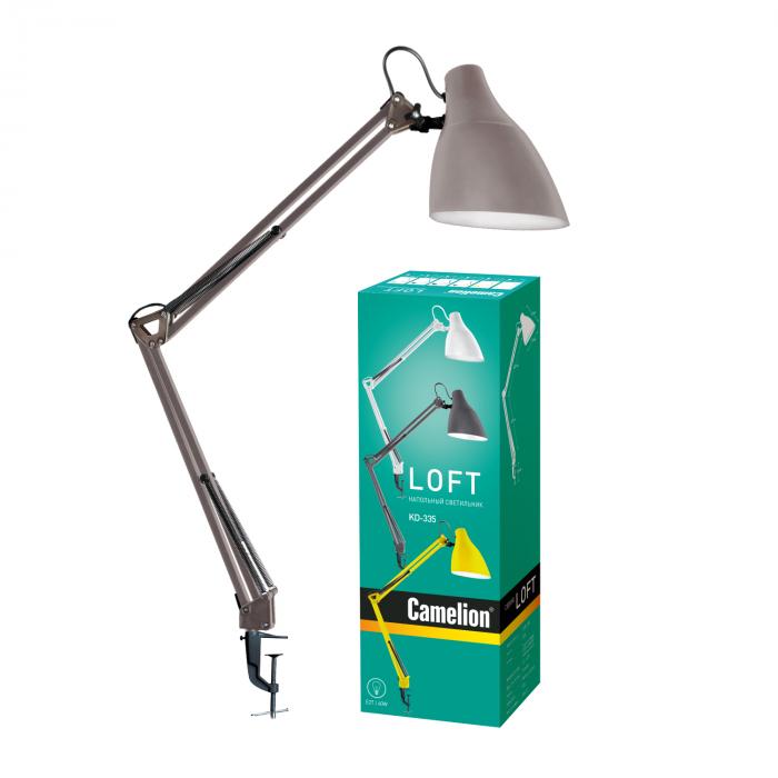 Светильник настольный Camelion KD-335 C26 тауп