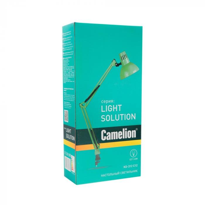Светильник настольный Camelion KD-312 C05 зелёный