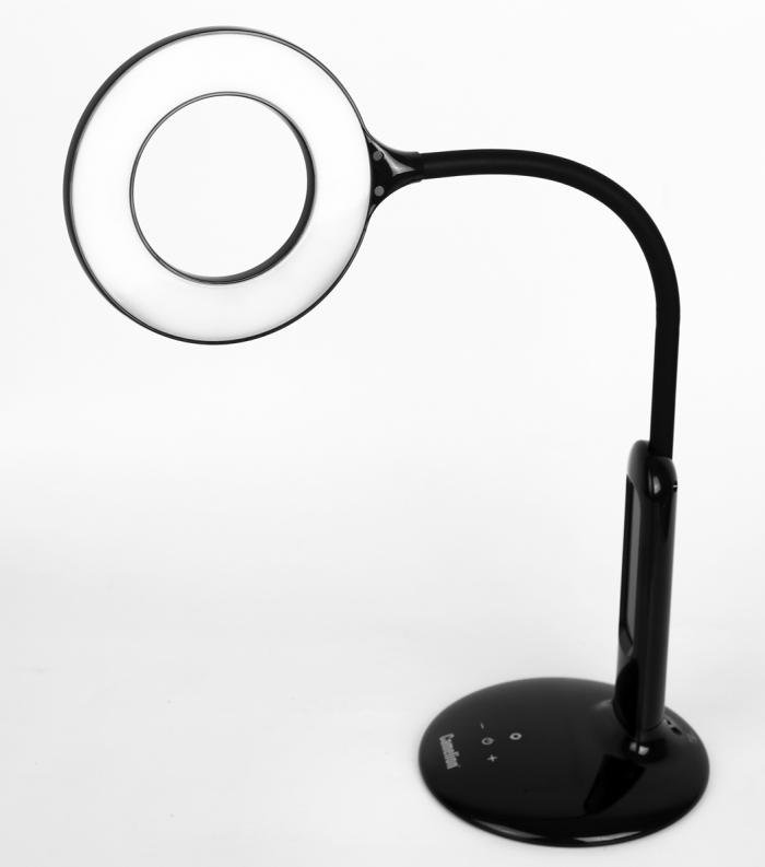 Светильник настольный Camelion KD-823 C02 чёрный LED