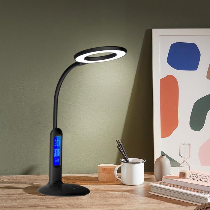 Светильник настольный Camelion KD-823 C02 чёрный LED