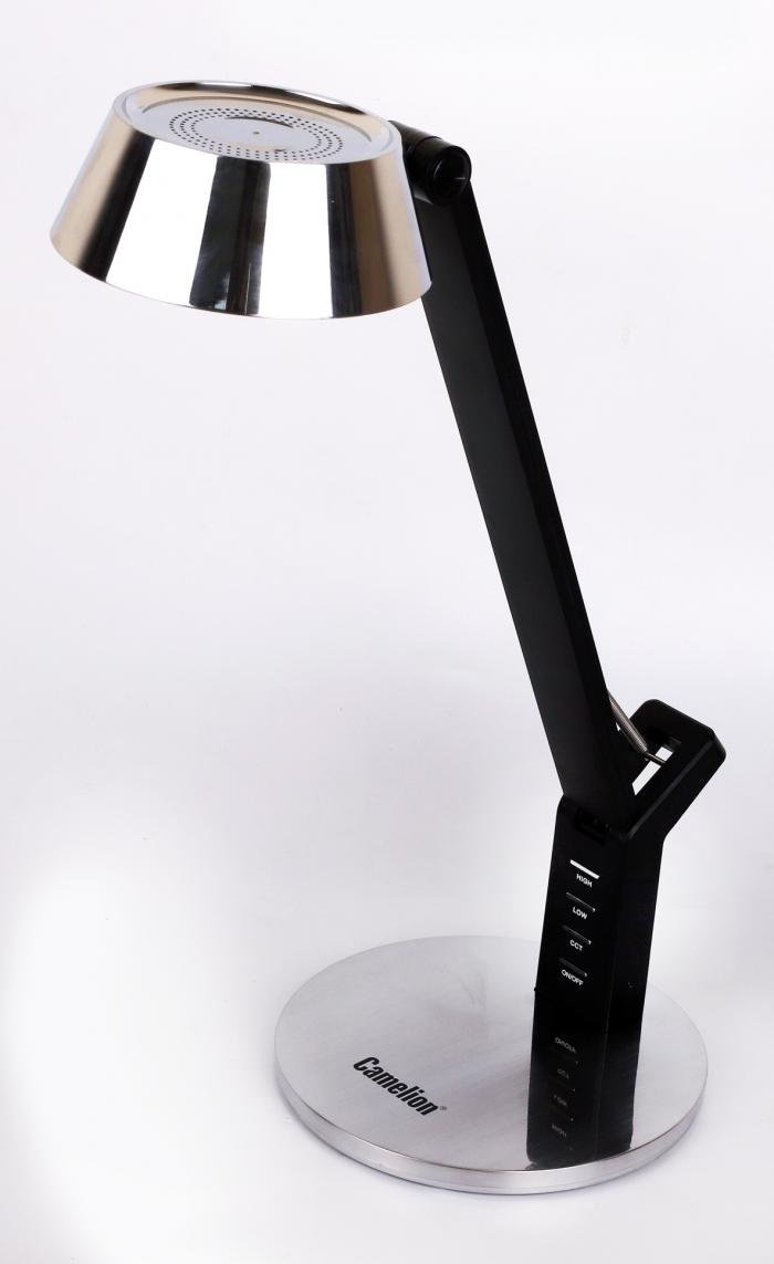 Светильник настольный Camelion KD-835 C03 серебро LED