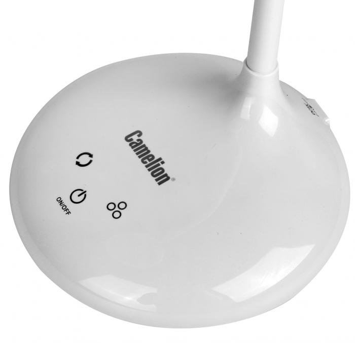 Светильник настольный Camelion KD-828 C01 белый LED