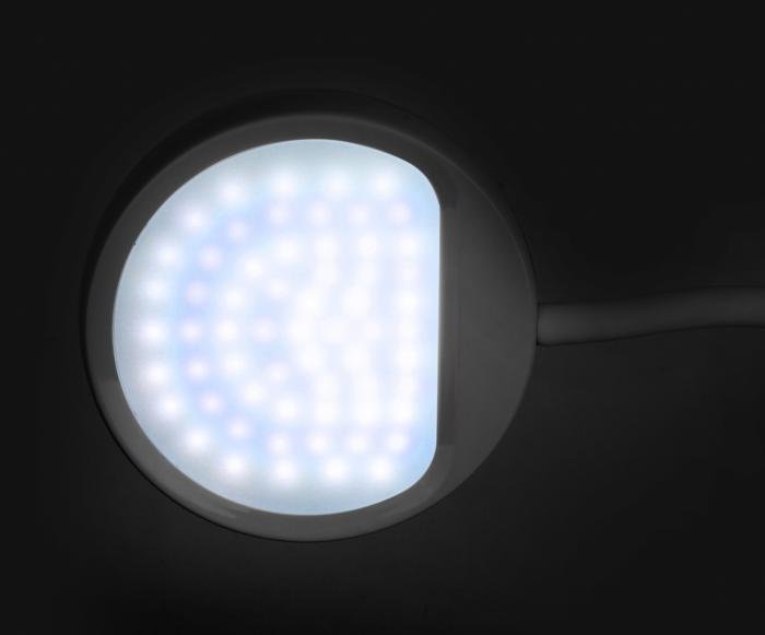 Светильник настольный Camelion KD-828 C01 белый LED