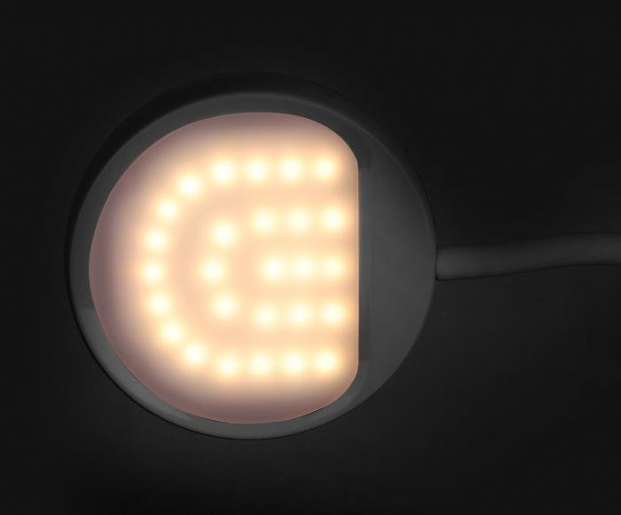 Светильник настольный Camelion KD-828 C01 белый LED