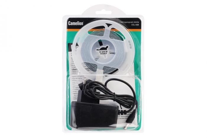 Светодиодная лента Camelion DSL-008 3м 2835-60D IP20 4000K
