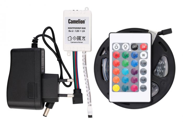 Светодиодная лента Camelion DSL-009 5м 2835-54D RGB