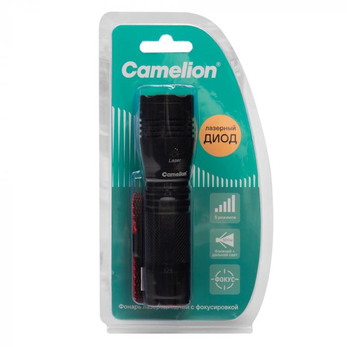 Фонарь лазеродиодный ручной на батарейках Camelion LED51535
