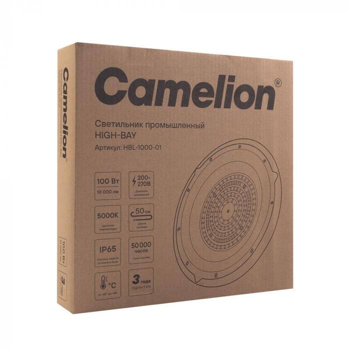 Светильник промышленный high-bay Camelion HBL-1000-01 100 Вт., 10000 лм, 5000К, ЕМС