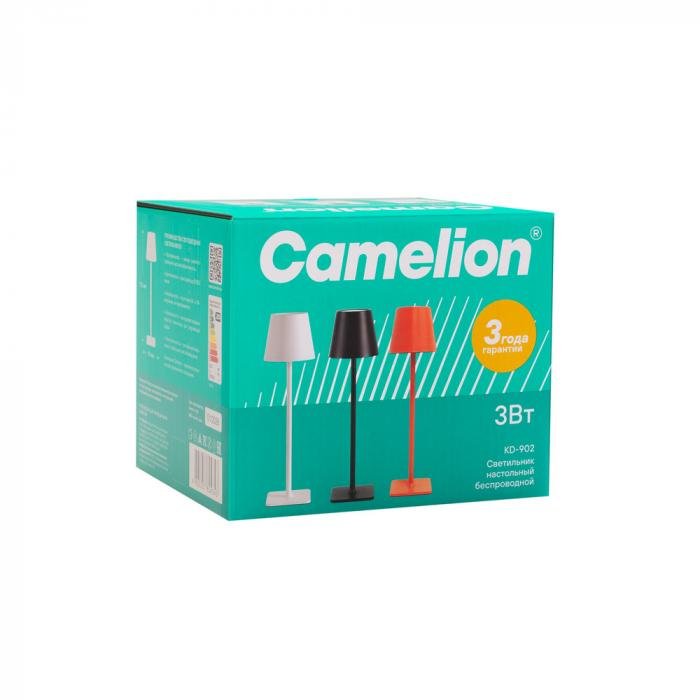 Светильник настольный портативный LED терракота Camelion KD-902 C11