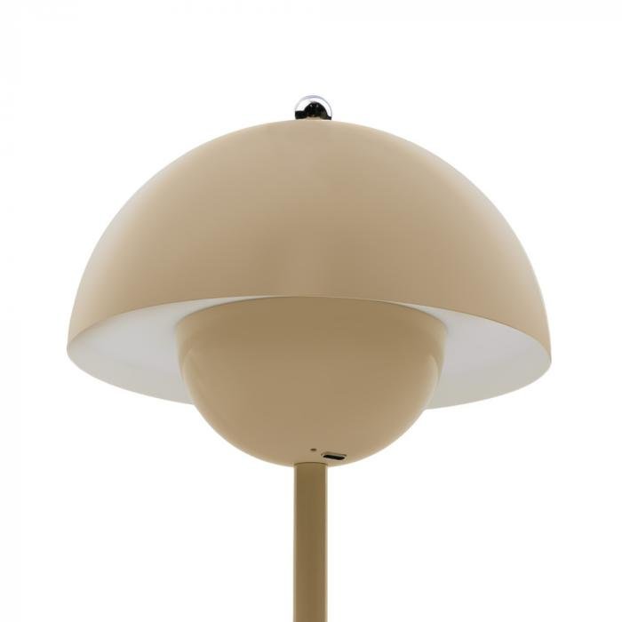 Светильник настольный портативный LED с полукруглым плафоном бежевый Camelion KD-903 C18