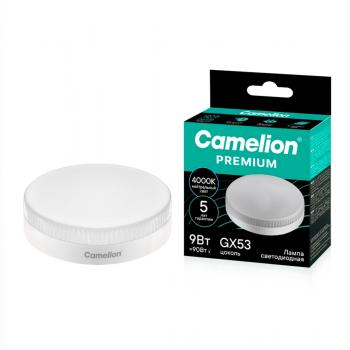 Светодиодная лампа Camelion Premium GX53 9Вт 4000К