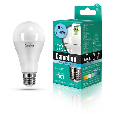 Camelion LED15-A60/845/E27