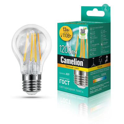 Camelion LED13-A60-FL/830/E27