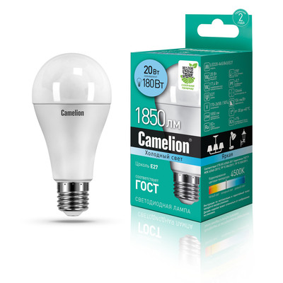 Camelion LED20-A65/845/E27