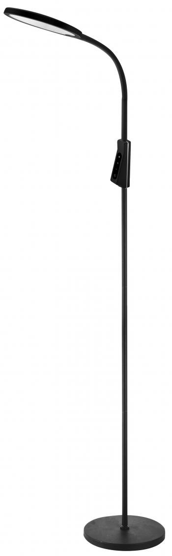 Светильник напольный Camelion KD-836F C02 чёрный LED