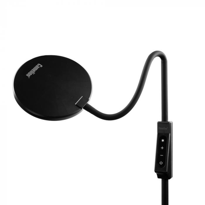 Светильник напольный Camelion KD-836F C02 чёрный LED