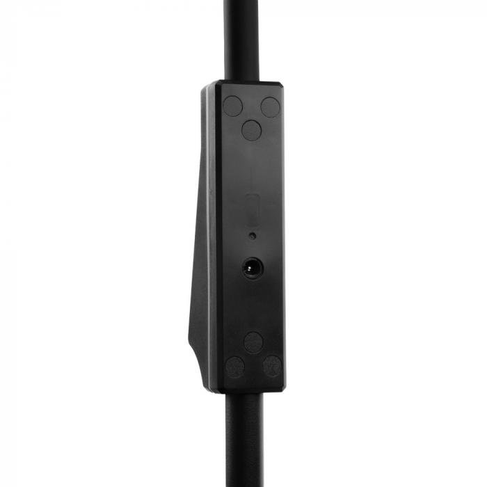 Светильник напольный Camelion KD-836F C02 чёрный LED