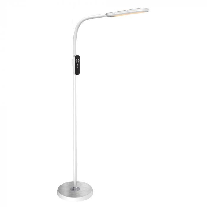 Светильник напольный Camelion KD-871F C01 белый LED
